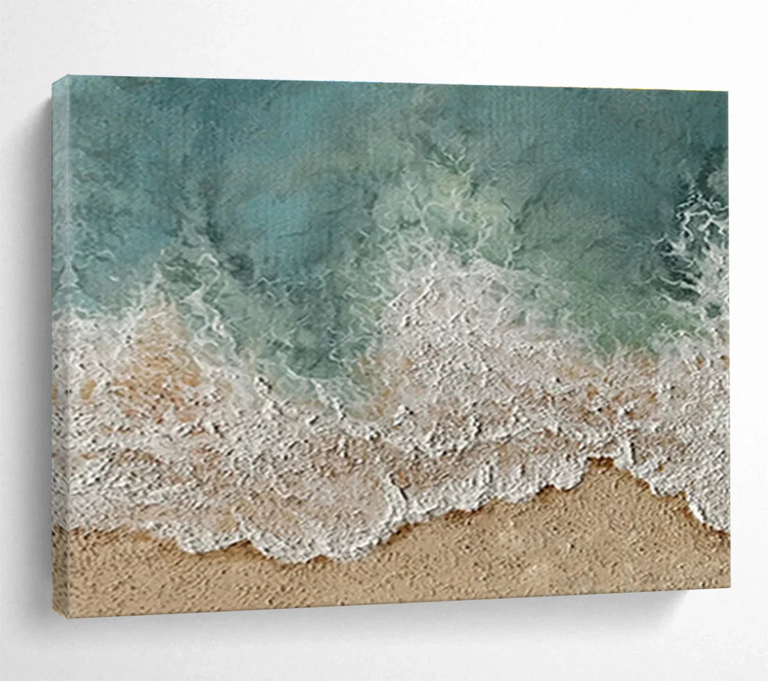 A Coastal Calm - Deconstructing an Abstract Beach Wave