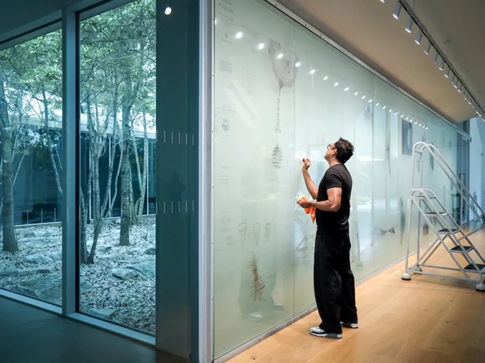 Jitish Kallat’s Moon Project at the Menil Turns a Cold War Fantasy into a Meditation on Secrecy