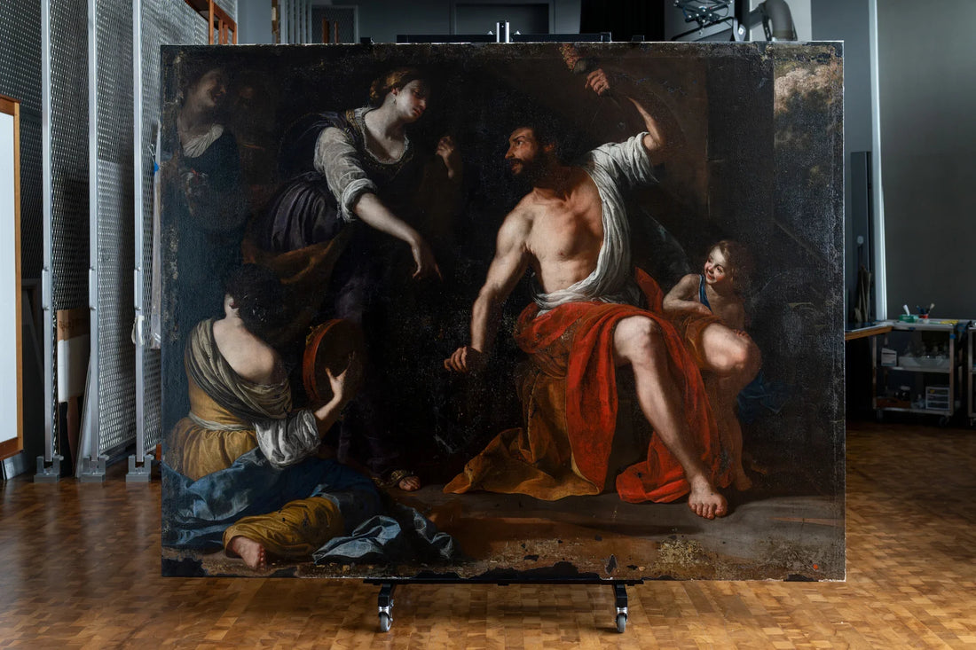 Artemisia Gentileschi’s Hercules and Omphale - A Masterpiece Restored After the Beirut Explosion