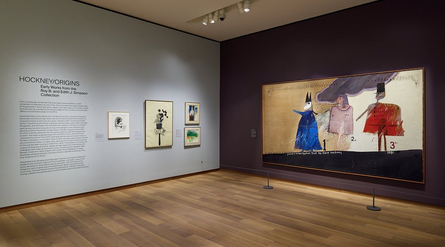 Exploring the Early Mastery of David Hockney - The 'Hockney/Origins' Exhibition at the Bruce Museum