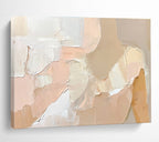 Soft Figure Abstract Painting in Muted Tones ABS262