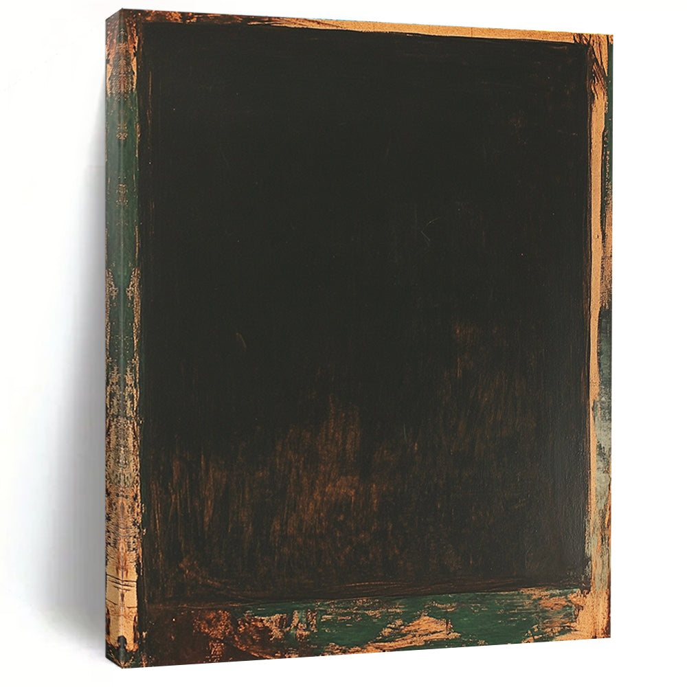 Dark Abstract Painting for Modern Art Gallery Installations GAB1283