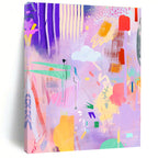 Pastel Dreamscape Abstraction - Whimsical Surreal Art GAB0384