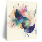 Vibrant Abstract with Gold Abstract Painting with Lively Sophistication WINK276