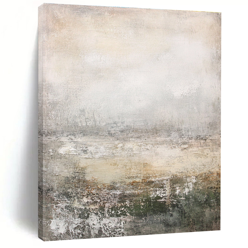 Misty Landscape Abstract Painting for Nature - Inspired Living Rooms GAB0931