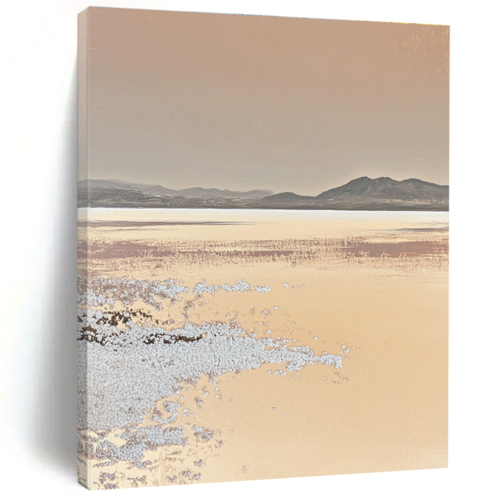 Desert Landscape Serene Abstract Painting for Nature - Inspired Interiors GAB1481