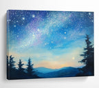 Starry Night Landscape - Celestial Wonder ABS013