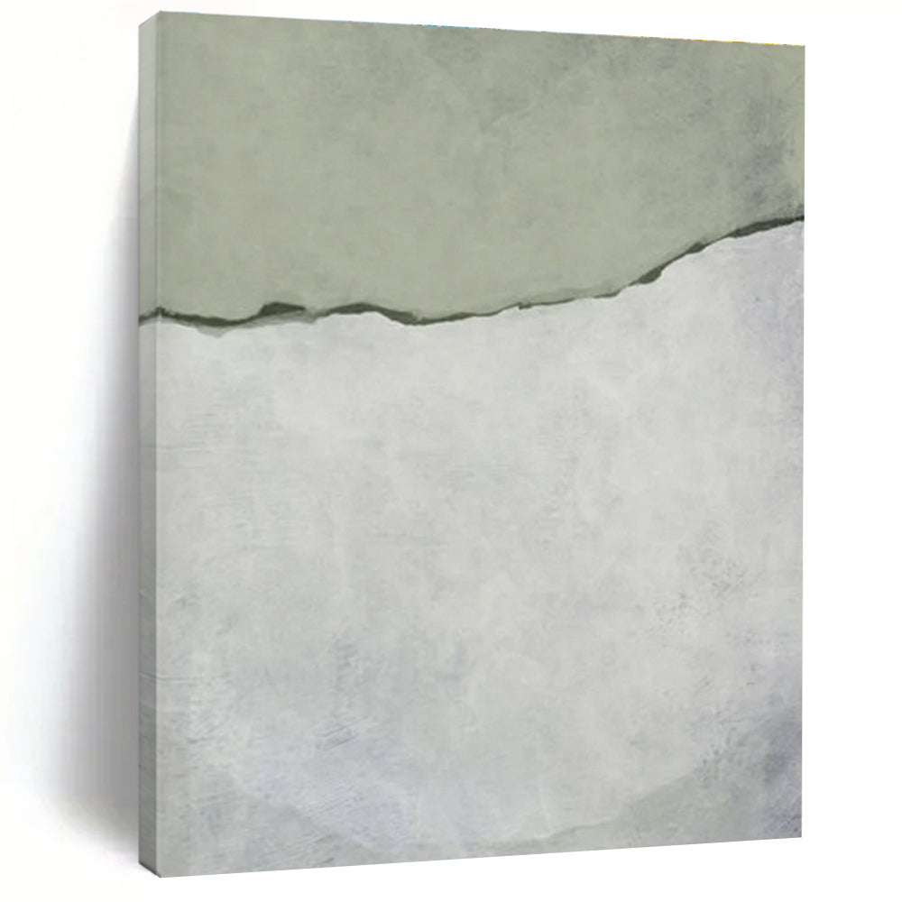 Subtle Minimalist Color Block Abstract Art for Calm Interiors HENG241