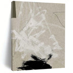 Subtle Textured Neutral Abstract Painting for Timeless Decor HENG237