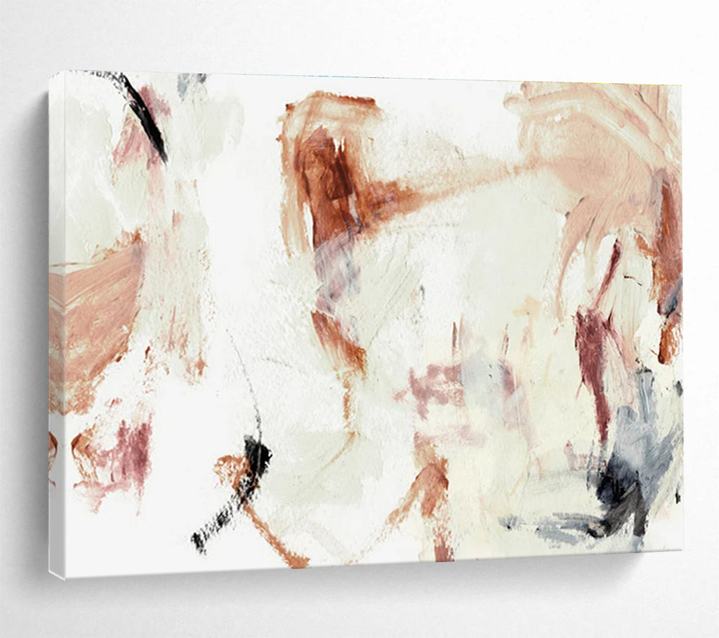 Subtle Hue Abstract Painting for Minimalist Dining Rooms YHT145