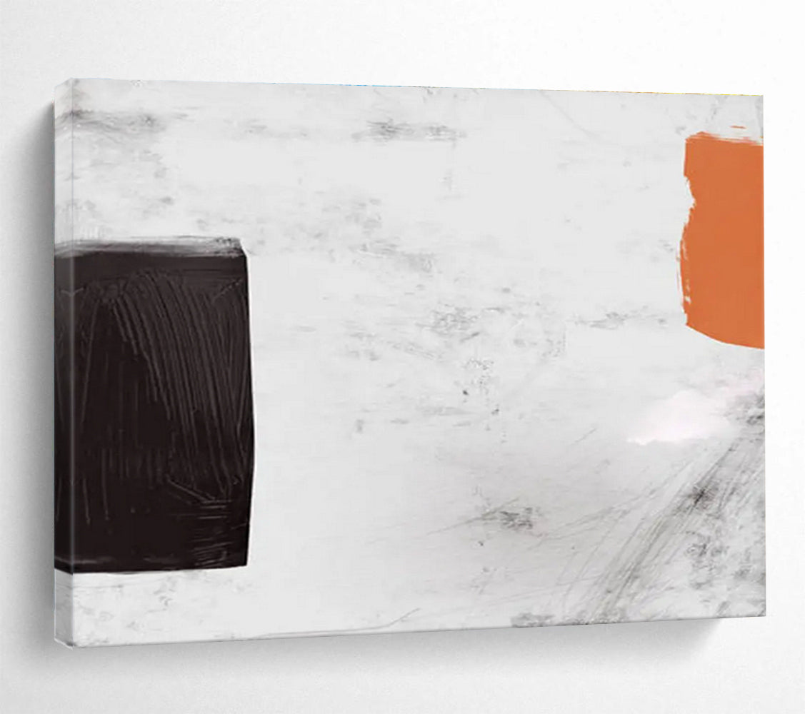 Bold Block Abstract Painting for Modern Art Galleries YHT146