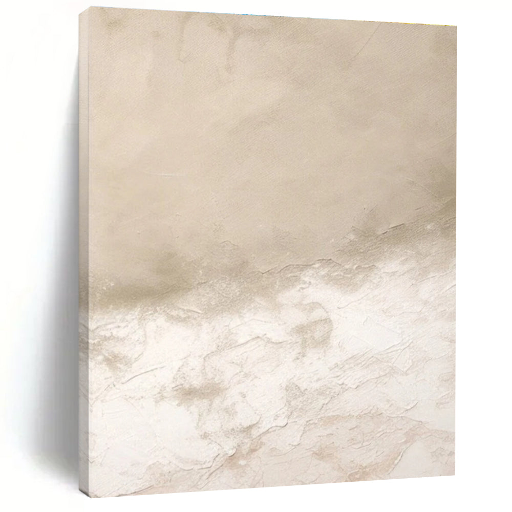 Neutral Textured Abstract Painting for Timeless Home Interiors HENG078