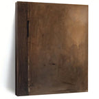 Dark Brown Abstract Composition Painting for Moody Home Theaters HENG514