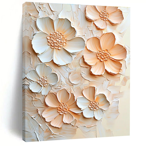 3D Floral Abstract Painting for Nature - Inspired Home Decor Stores GAB0948