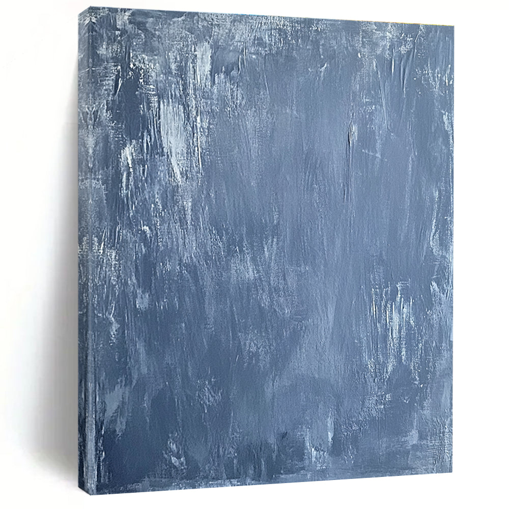 Gray Abstract Texture Painting with Subtle Depth WINK402