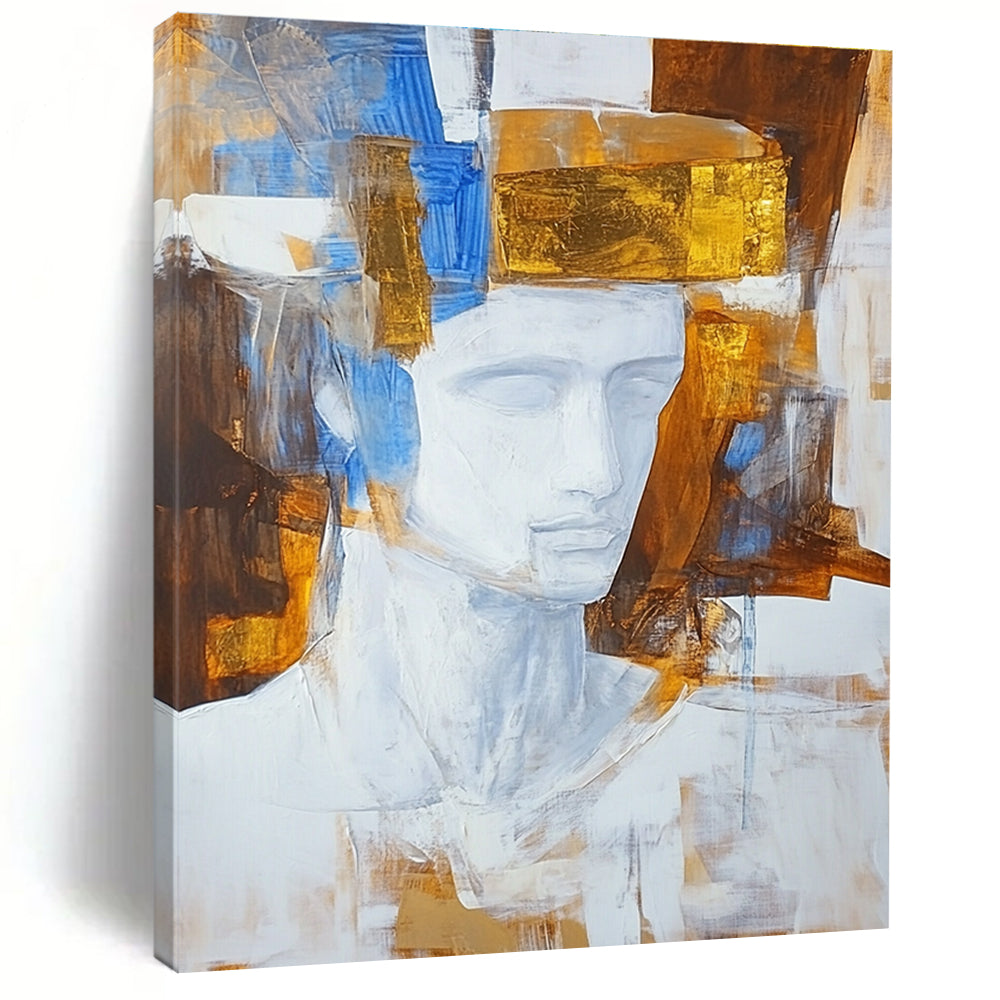 Abstract Sculpture Portrait Abstract Painting for Art - Centric Homes GAB1108