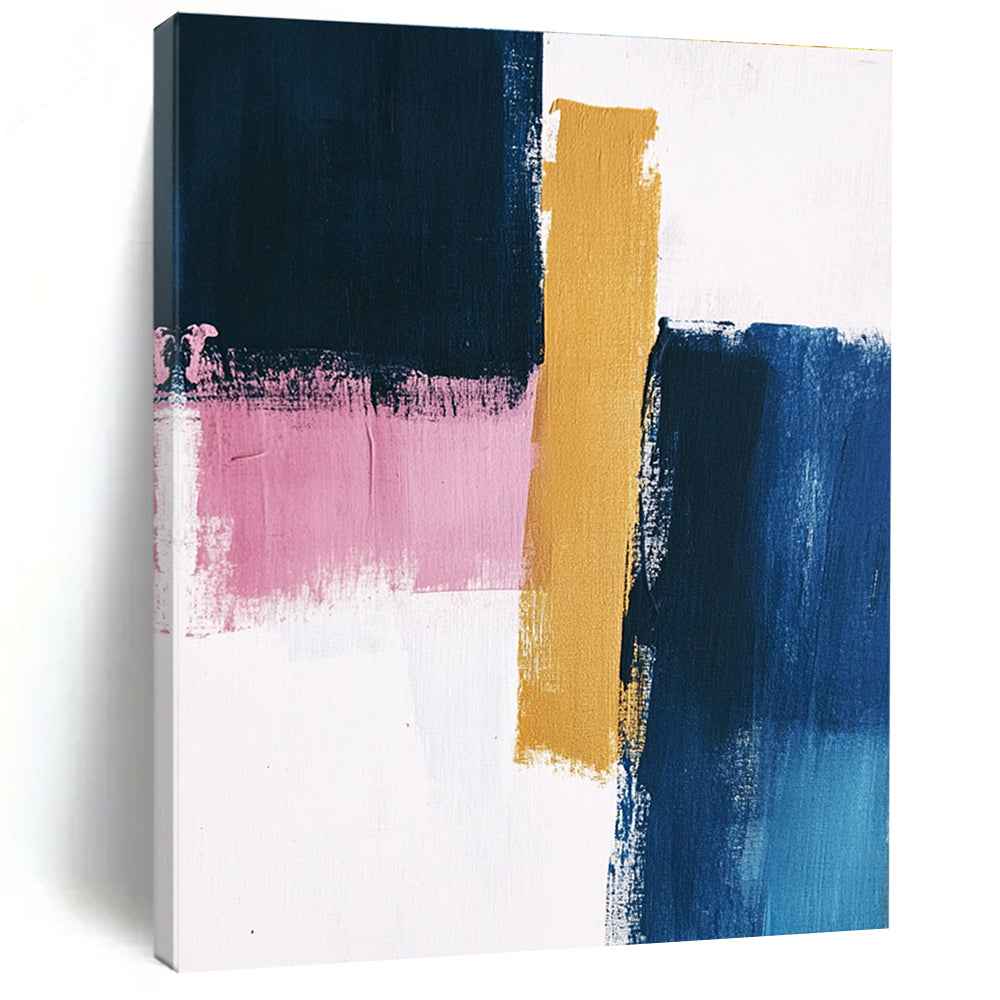 Color - Block Abstract Painting with Vibrant Hues WINK855
