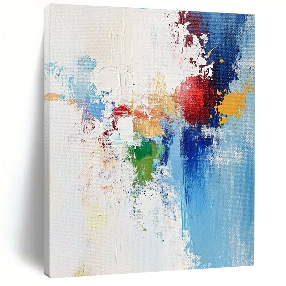 Colorful Splash Abstract Painting for Creative Children’s Play Areas GAB0929
