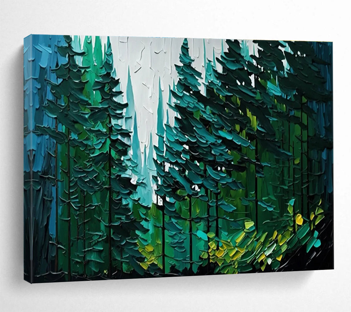 Feather Sophistication Abstract Painting for Sophisticated Bedroom Sanctuaries YHT308