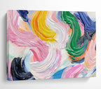 Colorful Curved Brushstrokes - Playful Palette ABS028