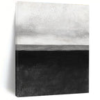 Minimalist Horizon Abstract Painting with Subtle Gradients WINK827