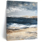 Coastal Abstract Painting for Relaxing Beach Houses GAB0804