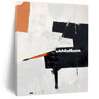 Abstract Piano Art Creative Musical Abstract Painting GAB0228