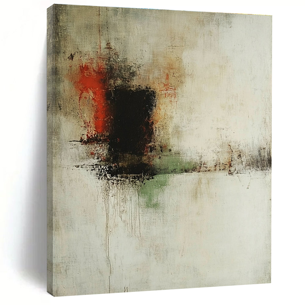 Subtle Color Blend Abstract Painting for Minimalist Lounges GAB1085