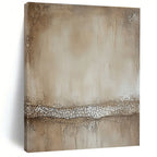 Crackled Texture Art Abstract Painting for Rustic Interiors GAB0706