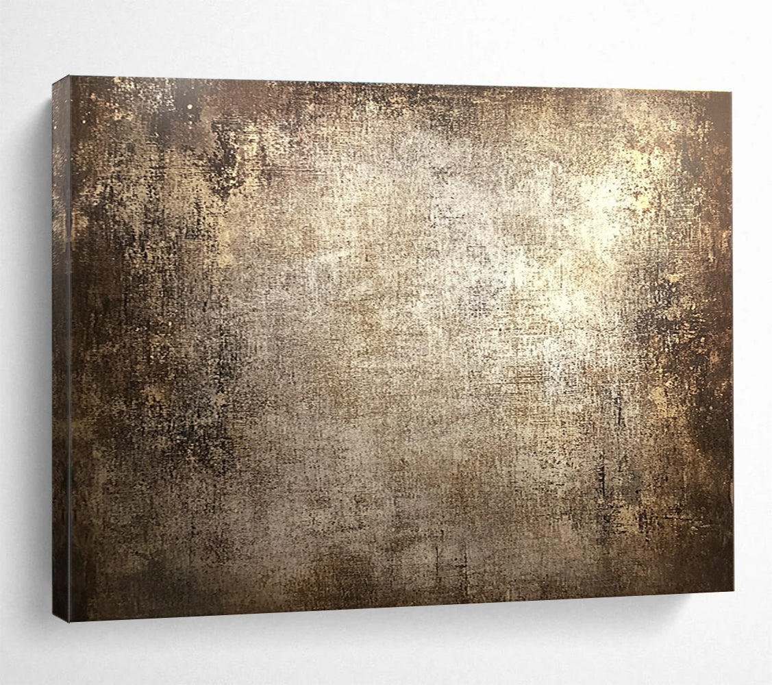 Bronze - Textured Abstract  Timeless Rustic Charm ABS072