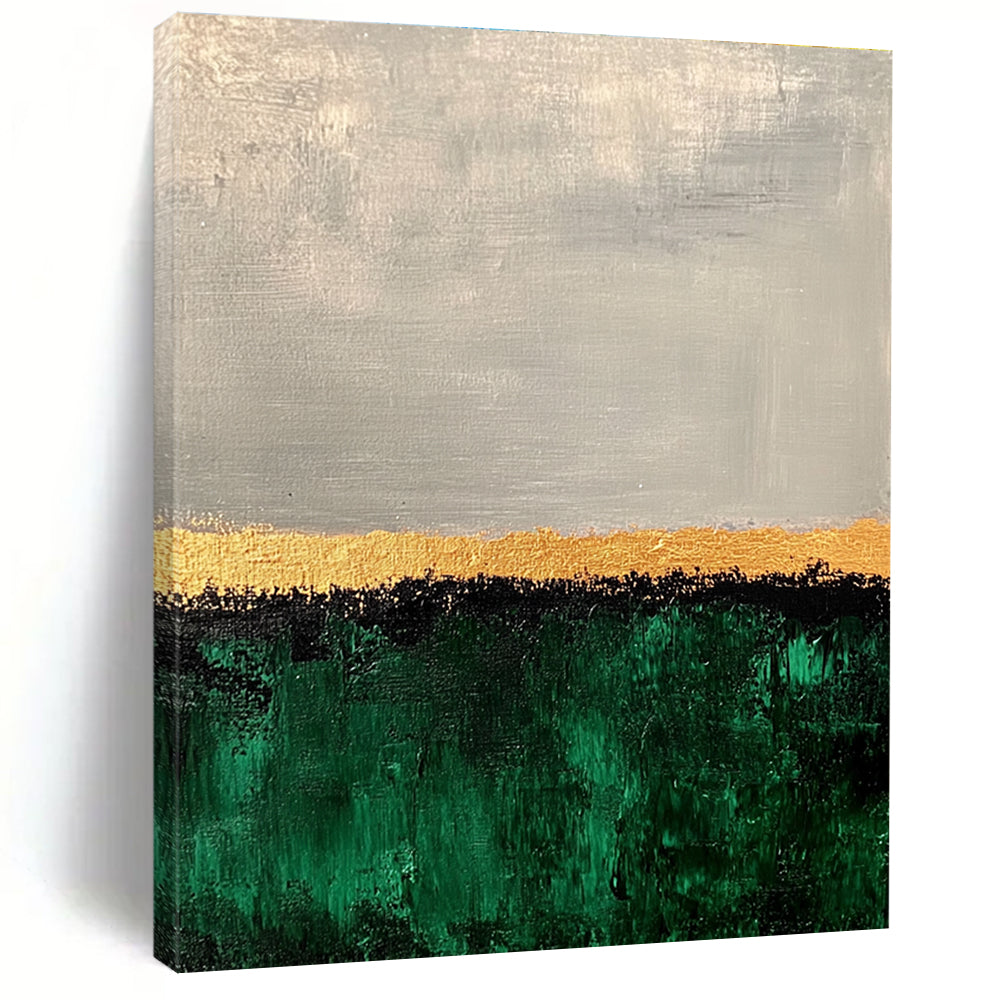 Landscape - Inspired Abstract Painting with Earthy Tones WINK819