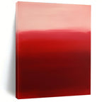 Red Gradient Abstraction Painting with Intense Emotion WINK167