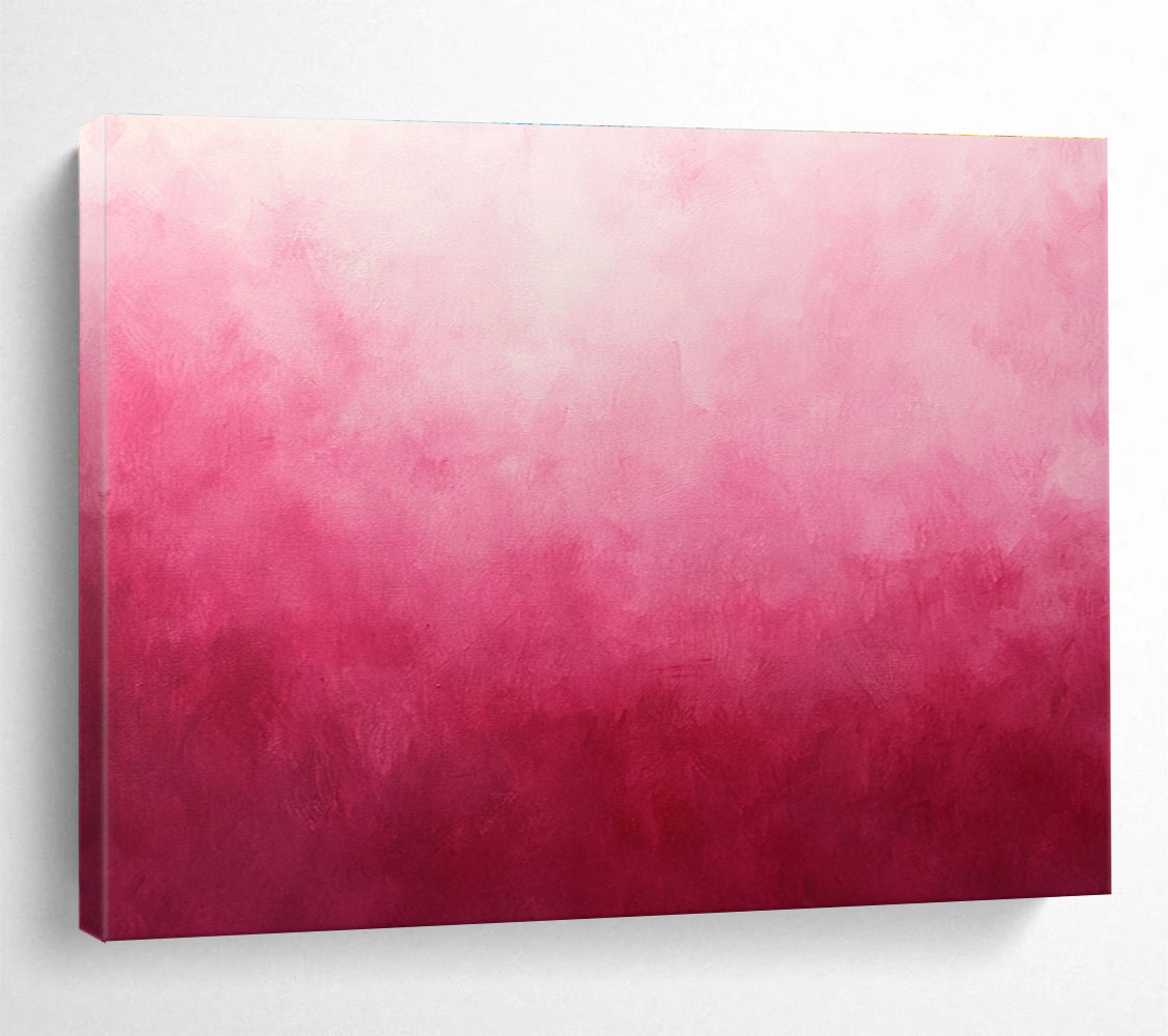 Pink Gradient Abstract Painting with Soothing Ambiance ABS429