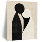 Abstract Couple Figure Painting for Romantic - Themed Anniversaries GAB0965