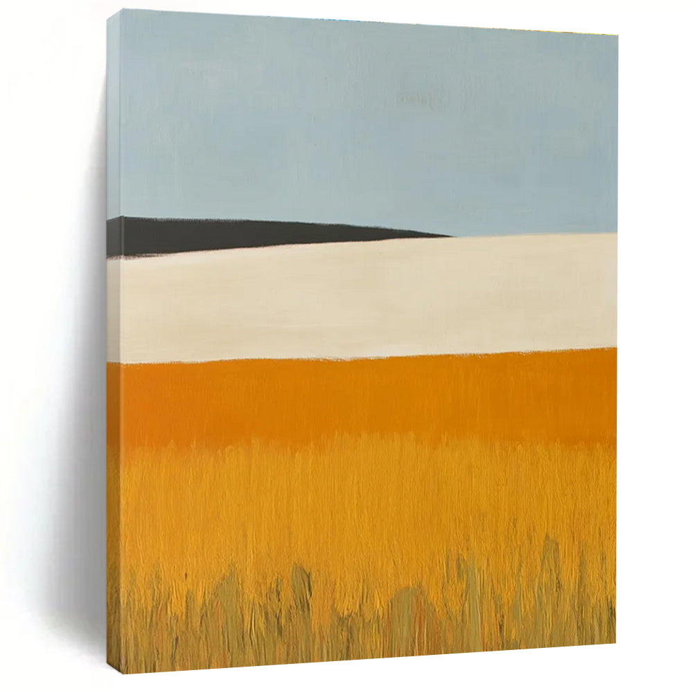 Minimalist Landscape Abstract Painting for Modern Home Offices HENG434