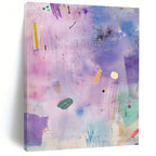 Purple and Pink Abstract Dreamy Abstract Painting GAB0366