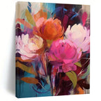 Vibrant Floral Abstract Painting for Art - Centric Hallways HENG427