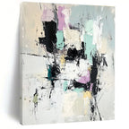 Colorful Abstract Fusion Painting with Energetic Diversity WINK456