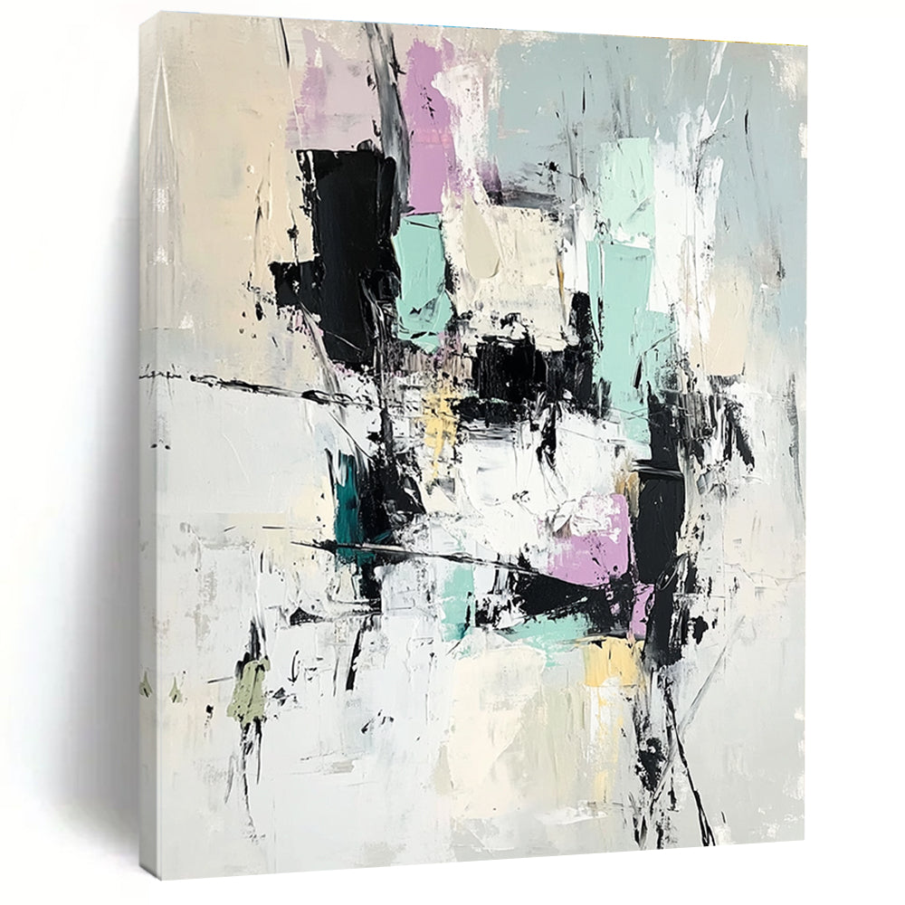 Colorful Abstract Fusion Painting with Energetic Diversity WINK456