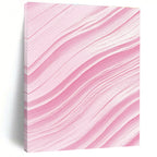 Pink - Wave Abstract Painting with Flowing Lines WINK866