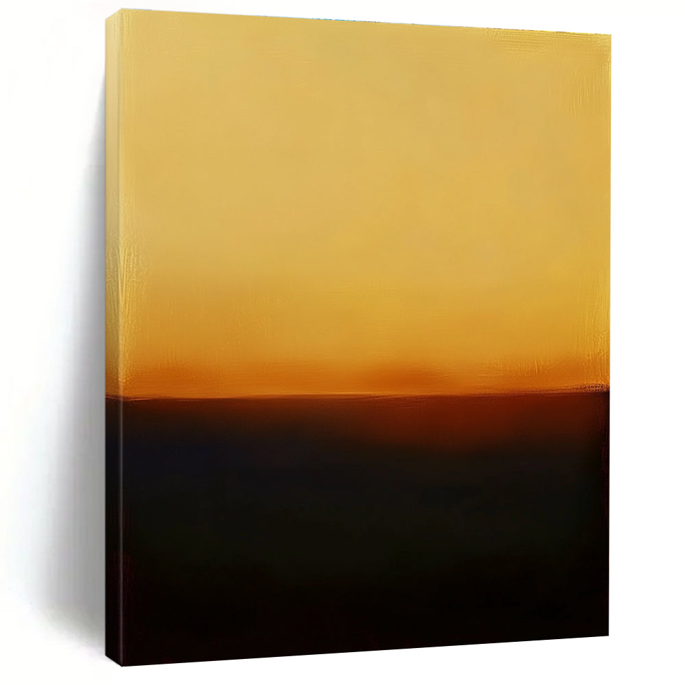 Gradient Color Field Abstract Painting for Serene - Styled Spas GAB1099