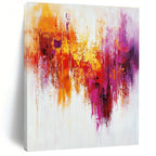 Vibrant Color Burst Abstract Painting for Modern Art Galleries GAB1233