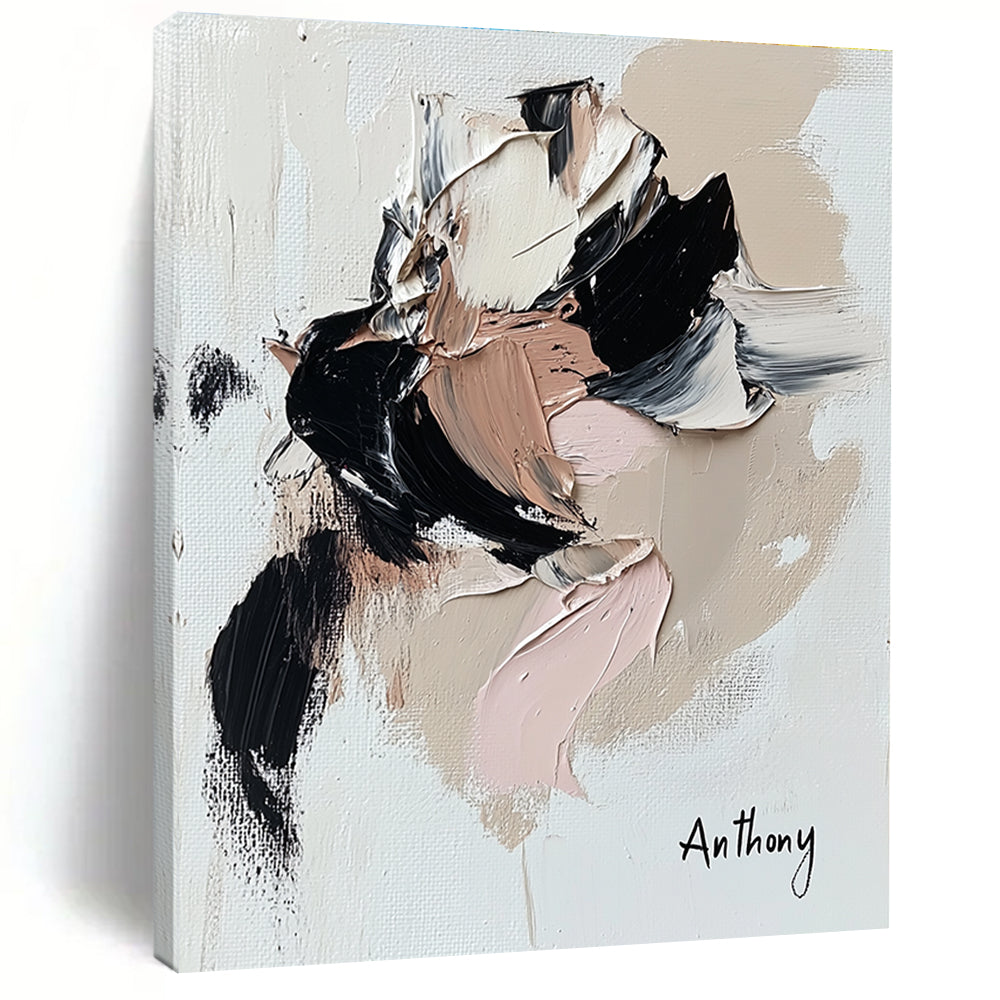 Palette Knife Abstract Painting for Modern Decor GAB0724