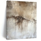 More Cracked Texture Abstract Painting for Rustic Spaces GAB0698