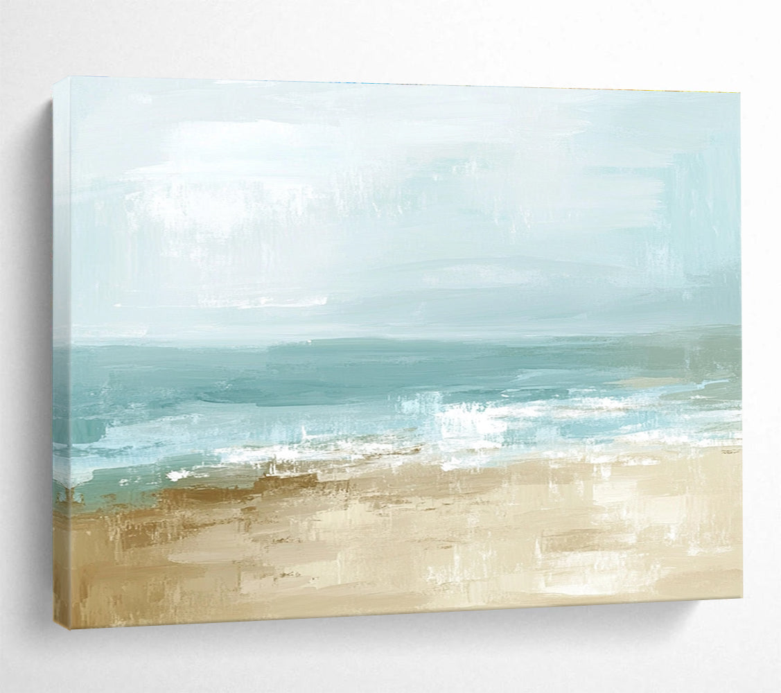 Minimalist Sea - Sky Abstraction Abstract Painting ABS136