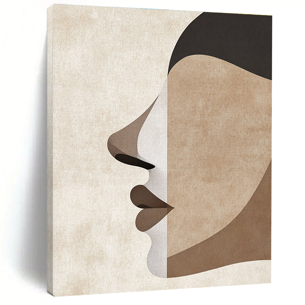 Abstract Face Segments Abstract Painting for Art - Centric Salons GAB1385