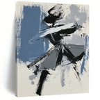 Abstract Dancer Painting for Bohemian - Style Living Rooms GAB1316