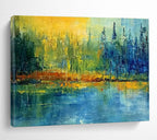 Colorful Landscape Abstract  Dreamy Nature ABS110