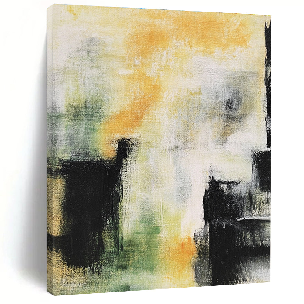 Colorful Abstract Haze Painting with Dreamy Atmosphere WINK435
