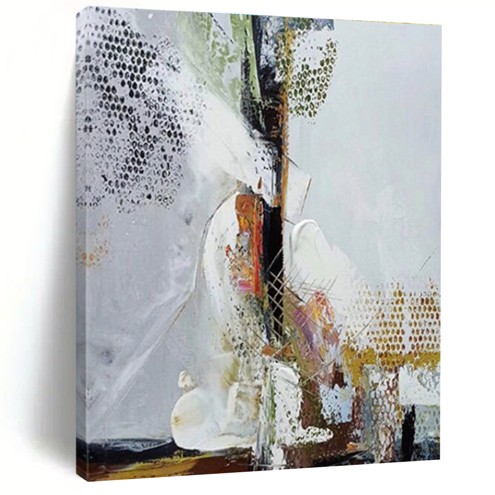 Intricate Abstract Design Abstract Painting for Modern Art Galleries HENG043